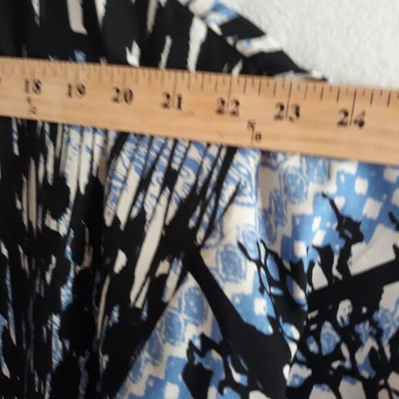 ONLY Open Cardigan Women US Size 4 EU 36 Blue Tassel Hem Asymmetric Lightwe - Picture 5 of 10
